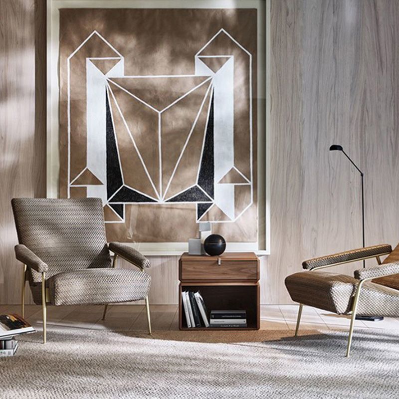 Moderna mesa de acento nocturno gabinete de madera maciza para dormitorio