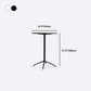 Industrial Round Bar Counter Table Dining Wooden Counter Table for Restaurant Clearhalo 'Bar Furniture' 'Bar Tables' 'bar_tables' 'Furniture' 'furniture_bar_tables' 'Kitchen & Dining Furniture' 1200x1200_b086801d-bc6c-49f6-9df2-2bc4bf6a81cd