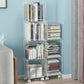 Contemporary Style Standard Bookcase Metal Vertical Bookshelf for Home Office Clearhalo 'Bookcases' 'furn' 'furn_bookcases' 'Furniture' 'furniture_bookcases' 'kitchen' 'kitchen_bookcases' 'Living Room Furniture' 'Office Furniture' 1200x1200_b087d105-8055-4e02-ac4e-ff94436fe36e
