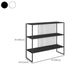 Contemporary Horizontal Metal Bookshelf Open Back Bookcase with Shelves Clearhalo 'Bookcases' 'furn' 'furn_bookcases' 'Furniture' 'Office Furniture' 1200x1200_b08830f1-184d-477f-a5ed-0ec999f21ae3
