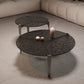 Contemporary Cocktail Table 3 Legs Glass Coffee Cocktail Table Clearhalo 'Coffee & Accent Tables' 'Coffee Tables' 'coffee_tables' 'furn' 'furn_coffee_tables' 'Furniture' 'Living Room Furniture' 1200x1200_b08859a5-d8d4-4573-955b-cf29b1541acb