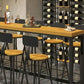 Industrial 1/6/11 Pieces Bar Table Set Rectangle Wood Counter Table with Stools for Cafe Clearhalo 'Bar Furniture' 'furn' 'furn_home_bar_bar_sets' 'Furniture' 'Home Bars & Bar Sets' 'home_bar_bar_sets' 'Kitchen & Dining Furniture' 1200x1200_b08b3a7b-ee7e-45fc-9358-f0969f37924b