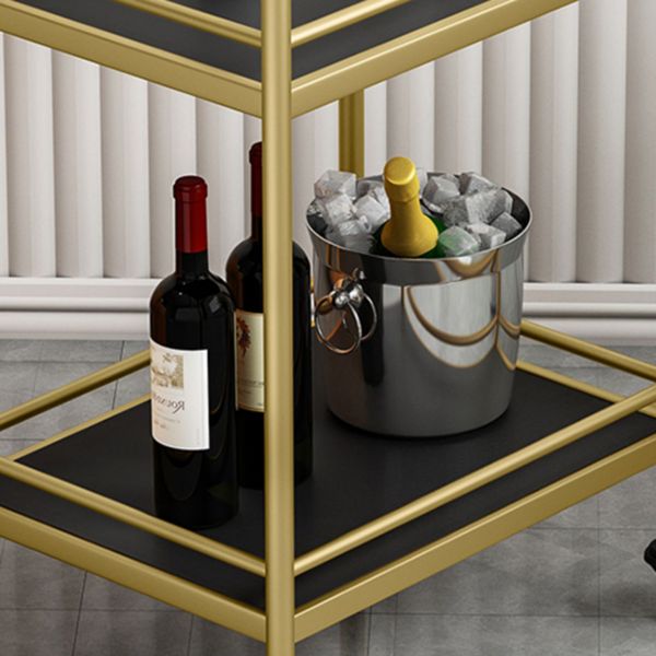 29.53" High Rolling Modern Prep Table Stone Prep Table for Dining Room