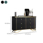 Commode en pierre de coffre de rangement Glam classique de 15,6 pouces de largeur avec 6 tiroirs