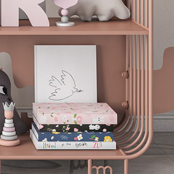 Modern Style Bookshelf Standard Closed Back Iron Bookcase for Home Clearhalo 'Bookcases' 'furn' 'furn_bookcases' 'Furniture' 'Office Furniture' 1200x1200_b08ec843-e67f-4bbe-946a-de1b45d107ee