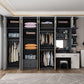 Engineered Wood Armoire Modern White Wardrobe Closet with Garment Rod Clearhalo 'Armoires & Wardrobes' 'armoires_wardrobes' 'Bedroom Furniture' 'furn' 'furn_armoires_wardrobes' 'Furniture' 1200x1200_b08feeda-2ced-44d0-937d-c07e0c3ccd8b