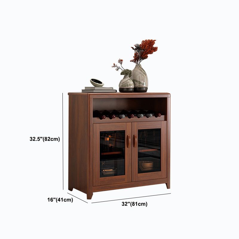 Contemporary Side Board Brown Engineered Wood Sideboard for Dining Room Clearhalo 'buffet_sideboard' 'Buffets & Sideboards' 'furn' 'furn_buffet_sideboard' 'Furniture' 'Kitchen & Dining Furniture' 1200x1200_b0919116-fedb-4c42-ba3f-5ca68973e85b