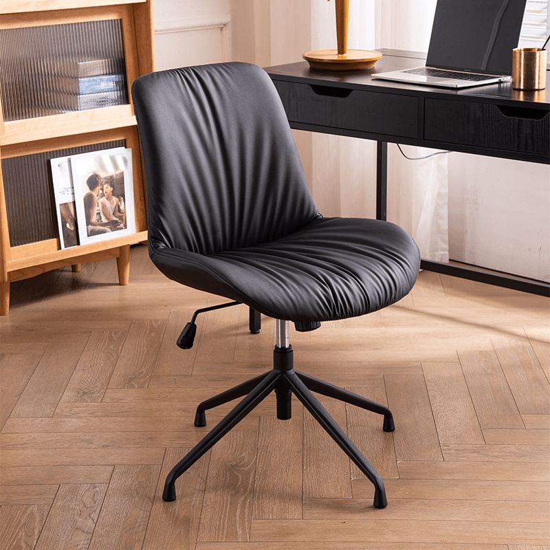 23"W Contemporary Office Chair Adjustable Seat Height Desk Chair Clearhalo 'furn' 'furn_office_chair' 'Furniture' 'Office Chairs' 'Office Furniture' 'office_chair' 1200x1200_b0963c96-77b0-4298-857d-7caa5b744c97