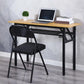 Foldable Writing Desk Contemporary Style Rectangular Dormitory Bedroom Desk Clearhalo 'Furniture' 'furniture_office_desk' 'Office Desks' 'Office Furniture' 'office_desk' 1200x1200_b0976d7a-870b-4f54-91e4-26ac3b5c6ce2