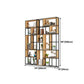 9.84"W Bookshelf Industrial Style Open Back Bookcase for Home and Office Clearhalo 'Bookcases' 'furn' 'furn_bookcases' 'Furniture' 'furniture_bookcases' 'kitchen' 'kitchen_bookcases' 'Living Room Furniture' 'Office Furniture' 1200x1200_b0990ab5-ef56-4540-a20f-95ef1b9ea291