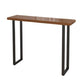 Set de mostrador de madera maciza industrial 1/2/3 Piezas taburete de bar de sala de estar y mesa