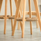 Scandinavia Style Bar-stool Wooden Legs Round Seat for Restaurant Bar Clearhalo 'Bar Furniture' 'Bar Stools' 'bar_stools' 'furn' 'furn_bar_stools' 'furniture_bar_stools' 'Kitchen & Dining Furniture' 'kitchen&dining_furn' 'kitchen' 'kitchen_furn' Furniture' 1200x1200_b09be0c3-2b58-4be2-a678-30e59acf489c