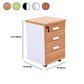 Modern Vertical Filing Cabinet Engineered Wood Filing Cabinet on Wheels Clearhalo 'Filing Cabinets' 'filling_cabinets' 'furn' 'furn_filling_cabinets' 'Furniture' 'Office Furniture' 1200x1200_b0a04aff-a4e9-412f-acfa-a73dfbf304b0