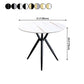 Modern Style Round Dinner Table Sintered Stone Table with Metal Base for Home Use Clearhalo ' dining_table' 'Dining Tables & Seating' 'Dining Tables' 'furn' 'furn_dining_table' 'Furniture' 'furniture_dining_table' 'Kitchen & Dining Furniture' 'kitchen&dining_furn' 'kitchen' 'kitchen_dining_table' 1200x1200_b0a28282-6fca-4e79-bc0c-b73e519804c8