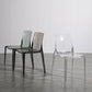 Contemporary Kitchen Dining Side Chair Plastic Stackable Chair