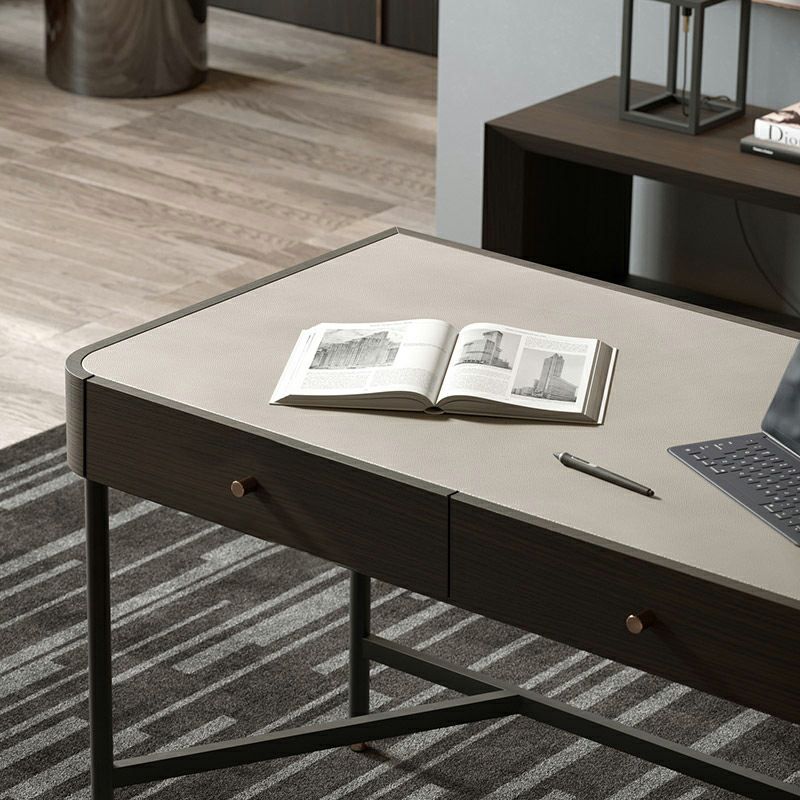 H-vorm schrijfbureau met 3 laden Office Desk Glam voor kantoor