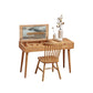 Scandinavian Rubberwood Vanity Flip Single Mirror Jewelry Vanity Desk Clearhalo 'Bedroom Furniture' 'furn' 'furn_makeup_vanities' 'Furniture' 'Makeup Vanities' 'makeup_vanities' 1200x1200_b0b5a18d-6ccc-4a84-96ae-da7eb76212af