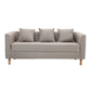 Linen Standard Square Arm Sofa Couch Contemporary Tight Back Sofa Set Clearhalo 'Furniture' 'furniture_sofas' 'Living Room Furniture' 'Sofa' 'sofas' 1200x1200_b0b695c9-3bc1-4756-a493-1ff886d21b62