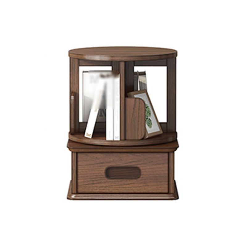 Contemporary Style Bookcase Closed Back Solid Wood Bookshelf for Home Office Clearhalo 'Bookcases' 'furn' 'furn_bookcases' 'Furniture' 'furniture_bookcases' 'kitchen' 'kitchen_bookcases' 'Living Room Furniture' 'Office Furniture' 1200x1200_b0b750dd-3e67-48ee-a5c5-a26bf9063270