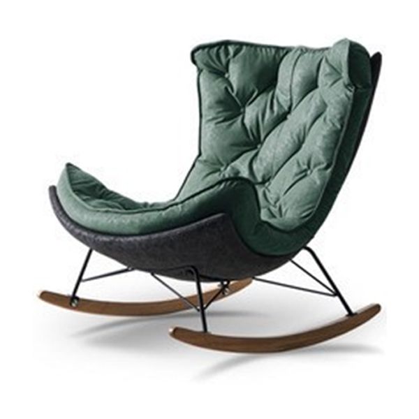 Chaise à bascule contemporaine de canapé simple chaise à bascule paresseuse pour le salon et la chambre