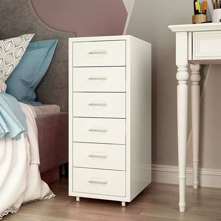 Archivos contemporáneos Pedestal de archivo de archivo de fuego de acero marco de acero para oficina