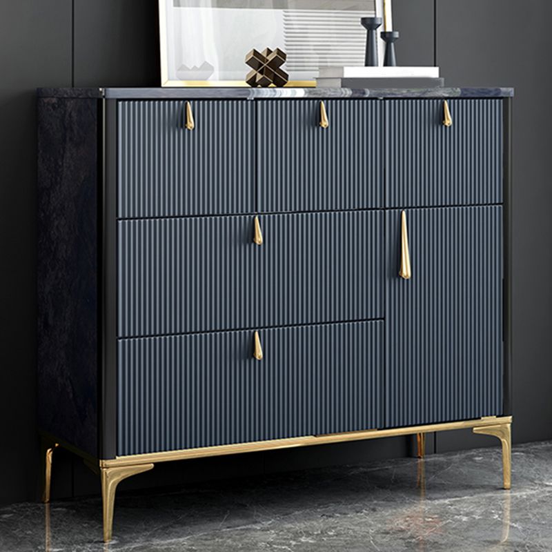 15.21-inch breedte Glam opbergkast vervaardigd houten dressoir