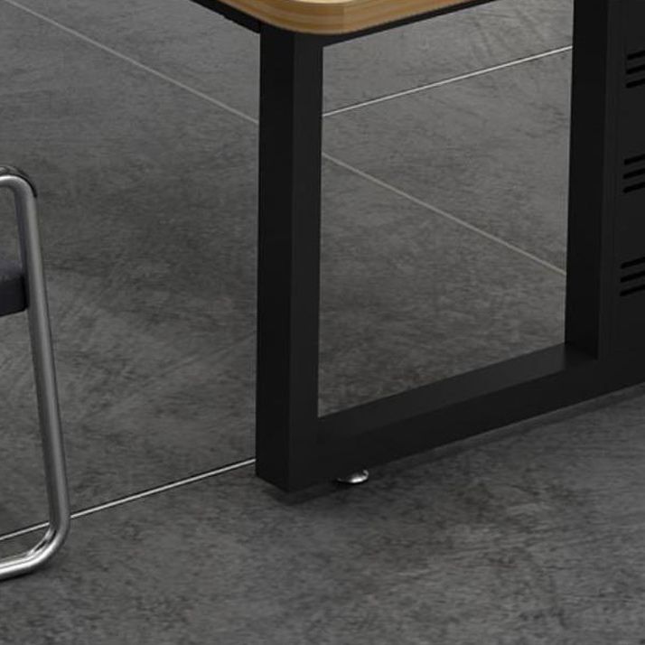 Industrial Style Home Writing Desk Office Conference Table Artificial Wood Desk Clearhalo 'Furniture' 'furniture_office_desk' 'Office Desks' 'Office Furniture' 'office_desk' 1200x1200_b0c74389-d31e-41fb-9ea8-175e1caecd7a