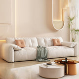 Off-White Fabric Sofa Pillow Top Arm Reclining Loveseat for Bonus Room Clearhalo 'furn' 'furn_sofas' 'Furniture' 'Living Room Furniture' 'Sofa' 'sofas' 1200x1200_b0c9a77e-6899-4b83-bc12-4981cc700109