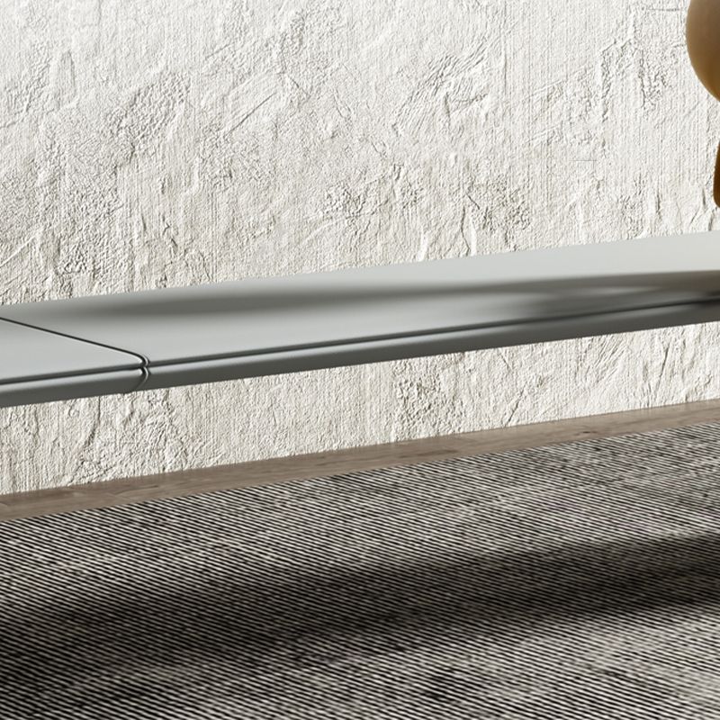 Rectangle Upholstered Entryway Bench Modern Seating Bench with Wooden Base Clearhalo 'Benches' 'Chairs & Seating' 'furn' 'furn_benches' 'Furniture' 'Living Room Furniture' 1200x1200_b0cc7d50-8f7c-4cd5-8958-824923503ee6