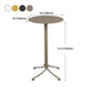 Outdoor Metal Top Counter Table Metal 4 Legs Industrial Style Foldable 42-inch Bar Table Clearhalo 'Bar Furniture' 'Bar Tables' 'bar_tables' 'furn' 'furn_bar_tables' 'Furniture' 'furniture_bar_tables' 'Kitchen & Dining Furniture' 1200x1200_b0ce1b19-5d86-428f-b343-4a9a63e2539c