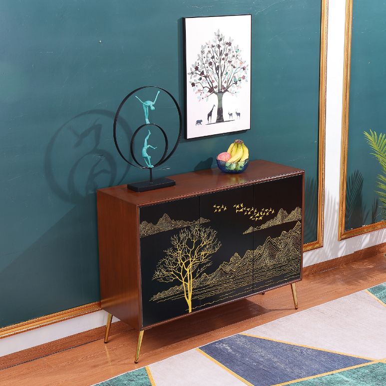 Modern Birch Wood Sideboard Simple Cabinets Dining Server for Living Room Clearhalo 'buffet_sideboard' 'Buffets & Sideboards' 'furn' 'furn_buffet_sideboard' 'Furniture' 'furniture_buffet_sideboard' 'Kitchen & Dining Furniture' 1200x1200_b0d1bde2-6564-4bb6-a9c3-128109675da6