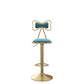 Glam Upholstered Home Stool Matte Finish Footrest Low Back Barstool Clearhalo 'Bar Furniture' 'Bar Stools' 'bar_stools' 'furn' 'furn_bar_stools' 'Furniture' 'furniture_bar_stools' 'Kitchen & Dining Furniture' 1200x1200_b0d39631-9025-446e-8ebe-bcde07a73f46