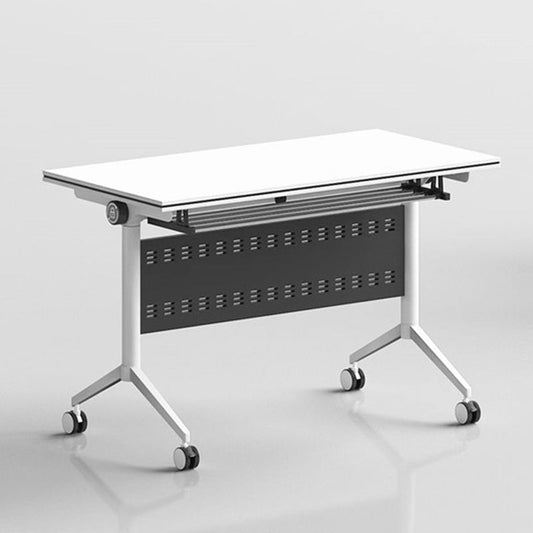 Bureau de bureau de réunion moderne 29,5 pouces de haut de bureau pliant de haut