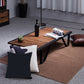 Rectangle Solid Wood Coffee Table Modern 4 Legs Coffee Cocktail Table