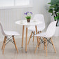 Scandinavian Plastic Restaurant Side Chair Solid Back Matte Finish Dining Chair Clearhalo ' kitchen&dining_furn' 'Dining Chairs' 'Dining Tables & Seating' 'dining_chair' 'Furniture' 'furniture_dining_chair' 'Kitchen & Dining Furniture' 'kitchen' 1200x1200_b0d85a46-ca95-4677-9cec-eae5ed5b3c55