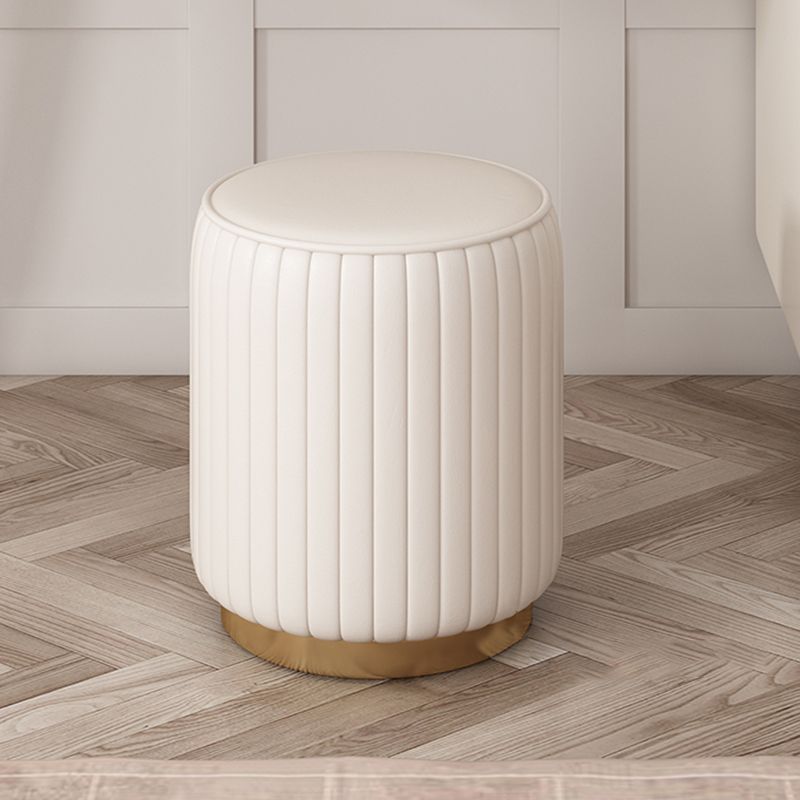 Glam White Vanity Dressing Table Slate Top Makeup Vanity Desk