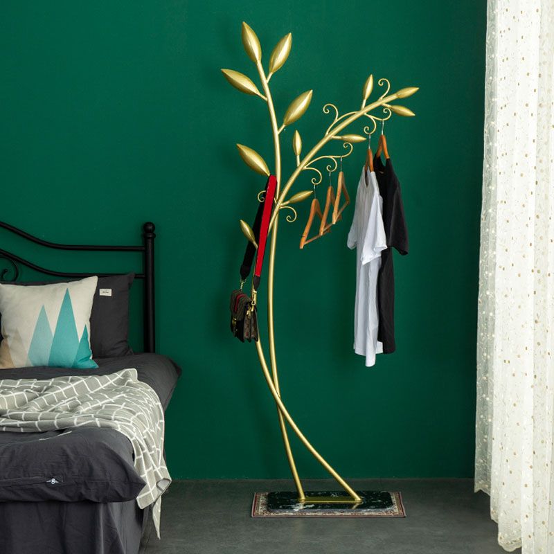 Extravaganter Hall Stand Metal Hallbaum mit Haken Kleiderbügel