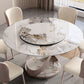 Nordic Glam Dining Round Table Dining Sintered Stone Table for Restaurant Clearhalo 'Dining Tables & Seating' 'Dining Tables' 'dining_table' 'furn' 'furn_dining_table' 'Furniture' 'furniture_dining_table' 'Kitchen & Dining Furniture' 'kitchen' 'kitchen_dining_table' 1200x1200_b0db3c57-74c1-4ef2-815a-83afce3ecbc0