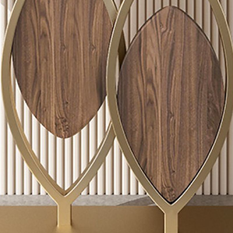 Tavolino glam di glam mezza luna resistente ai graffi resistenti alle macchie