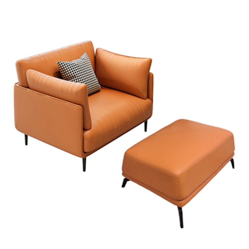 39.37 "L x 33,46" W x 33,46 "H Coussin contemporain Back Pillow Top Arms Chaise