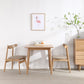 Square 4 Legs Industrial Dining Table Wood Color Fixed Table with Solid Wood Clearhalo ' dining_table' 'Dining Tables & Seating' 'Dining Tables' 'furn' 'furn_dining_table' 'Furniture' 'furniture_dining_table' 'Kitchen & Dining Furniture' 'kitchen&dining_furn' 'kitchen' 'kitchen_dining_table' 1200x1200_b0e1defb-c7b6-46cb-817f-33f703cdb63d