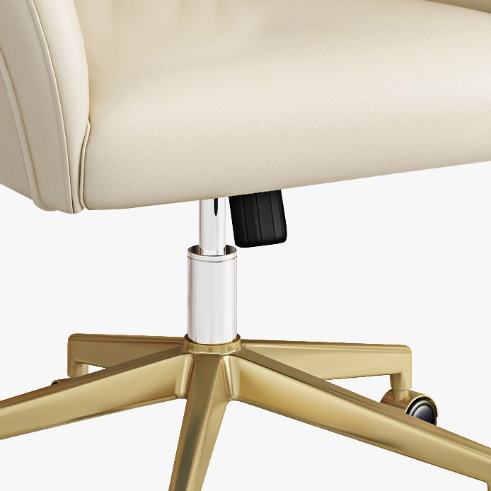 Modern Leather Task Chair Height-adjustable Desk Chair for Office Clearhalo 'furn' 'furn_office_chair' 'Furniture' 'Office Chairs' 'Office Furniture' 'office_chair' 1200x1200_b0e2aa32-ca63-46d6-b8da-8882b275cd00