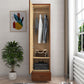 Traditional Wardrobe Cabinet Hinged Rubberwood Wardrobe Armoire Clearhalo 'Armoires & Wardrobes' 'armoires_wardrobes' 'Bedroom Furniture' 'furn' 'furn_armoires_wardrobes' 'Furniture' 1200x1200_b0ef3a71-a1d8-4468-ba78-b216f8a0deac