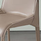 Modern Bar Stool Backrest Leather Counter Stool for Bristol with Metal Legs