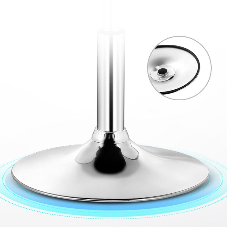 Modern Liftable Rotatable Counter Stool Steel Household Bar Stool with Pedal and Cushion Clearhalo 'Bar Furniture' 'Bar Stools' 'bar_stools' 'furn' 'furn_bar_stools' 'furniture_bar_stools' 'Kitchen & Dining Furniture' 'kitchen&dining_furn' 'kitchen' 'kitchen_furn' Furniture' 1200x1200_b0f0a784-86f8-48d7-bcc0-82a30dd5d3ac