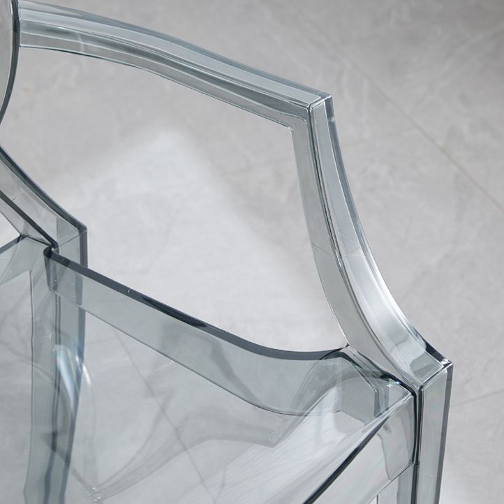 King Louis Back Chair Scandinavian Acryl Dining Kitchen Room fauteuil fauteuil