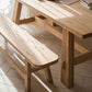 Solid Wood Rectangle Dining Table in Nature Contemporary Wooden Table with Trestle Base Clearhalo ' dining_table' 'Dining Tables & Seating' 'Dining Tables' 'furn' 'furn_dining_table' 'Furniture' 'furniture_dining_table' 'Kitchen & Dining Furniture' 'kitchen&dining_furn' 'kitchen' 'kitchen_dining_table' 1200x1200_b0f17430-2cca-4f99-8df1-684e3c7d2b79