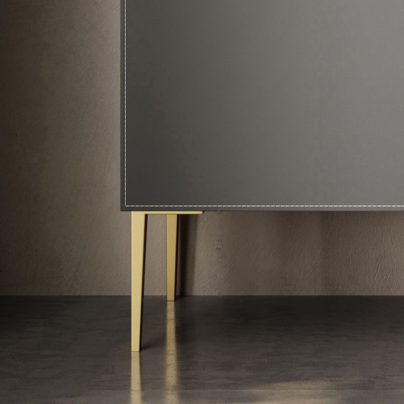 Glam Buffet Table Stone Sideboard Armadio con porte per soggiorno