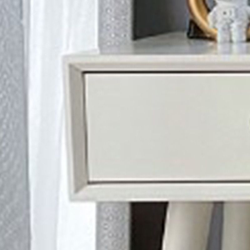 Hedendaagse witte make-up ijdelheid met 2 opbergladen massief houten dressoir