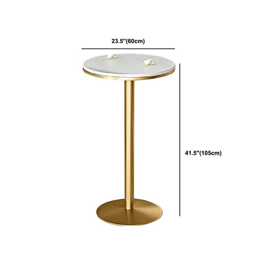 Tavolo da barla glam set 1/3 pezzi bancone rotondo per uso domestico